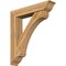 Ekena Millwork Legacy Traditional Rough Sawn Bracket w/ Offset Brace, Western Red Cedar, 8"W x 40"D x 44"H BKT0806X40X44LEC01RWR - alternate 1
